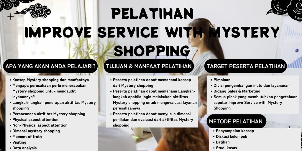 Pelatihan Improve Service with Mystery Shopping