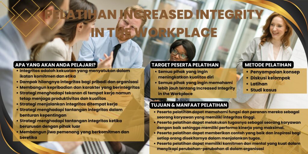 Pelatihan Increased Integrity in the Workplace