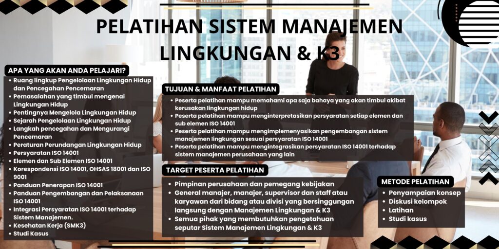 Pelatihan Sistem Manajemen Lingkungan & K3
