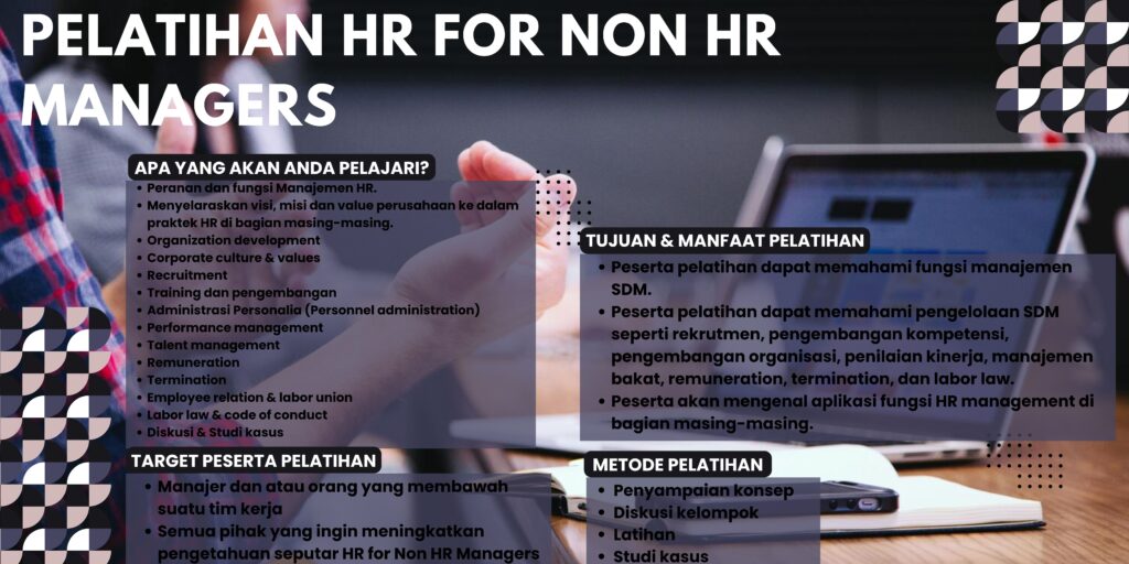 Pelatihan HR for Non HR Managers
