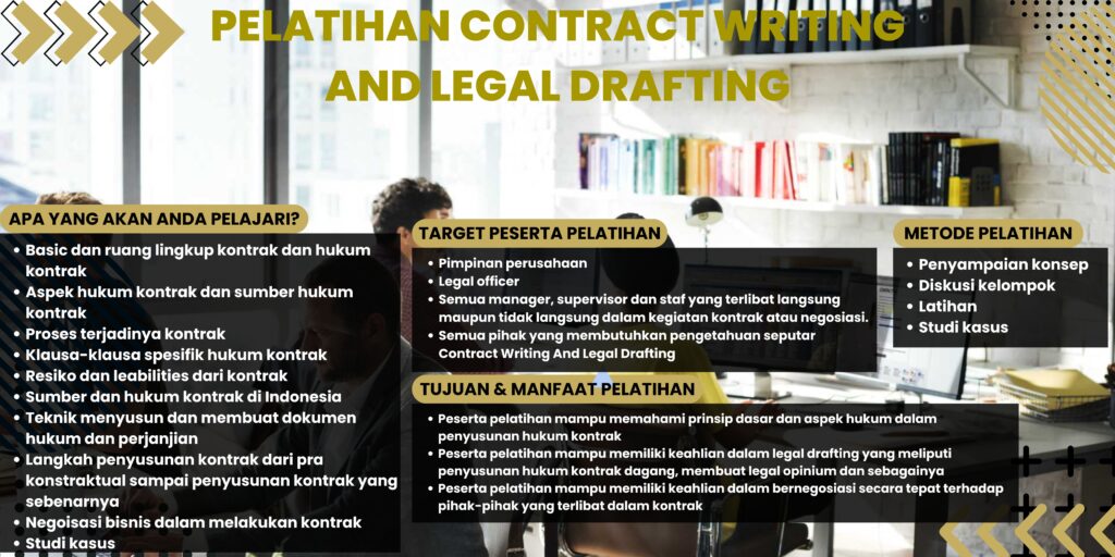 Pelatihan Contract Writing And Legal Drafting
