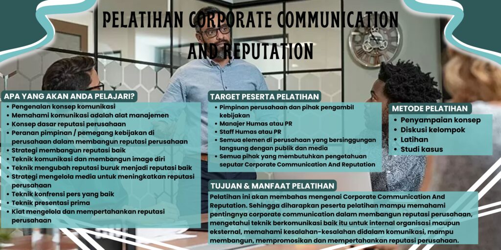 Pelatihan Corporate Communication And Reputation