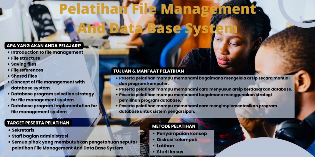 Pelatihan File Management And Data Base System
