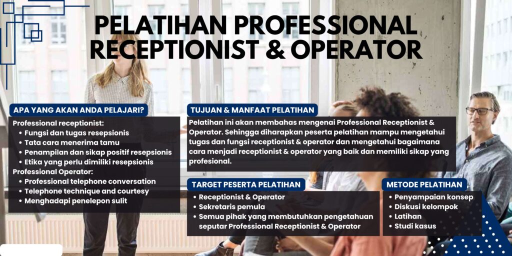 Pelatihan Professional Receptionist & Operator