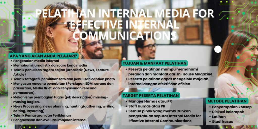 Pelatihan Internal Media for Effective Internal Communications
