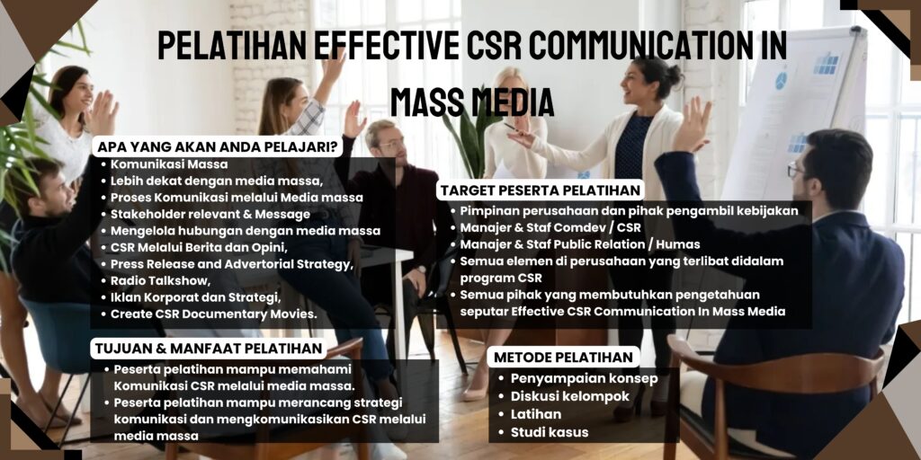 Pelatihan Effective CSR Communication In Mass Media