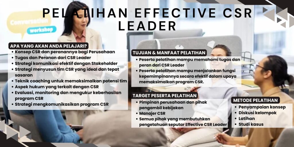Pelatihan Effective CSR Leader