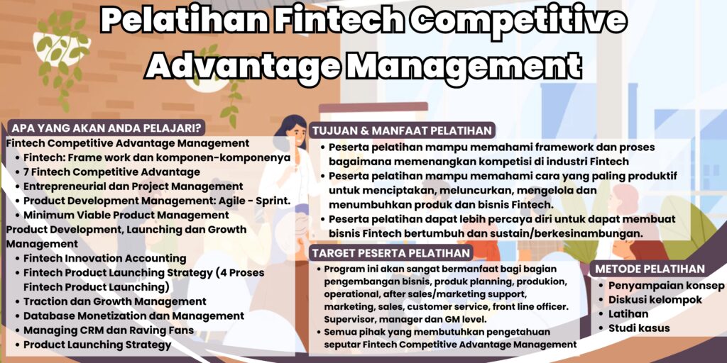 Pelatihan Fintech Competitive Advantage Management